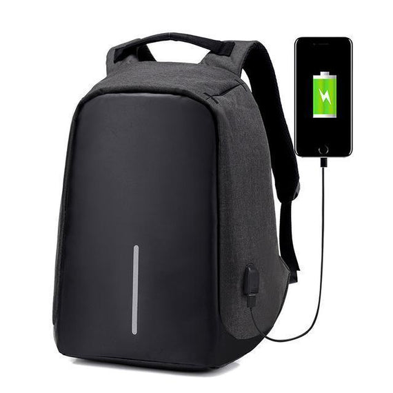 Anti Theft Backpack with USB Charger