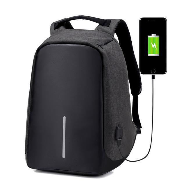 Anti Theft Backpack with USB Charger