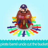 Black Beard Pirate Barrel Play Set
