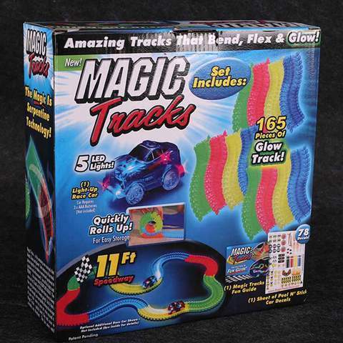 Magic Tracks - with LED Toy Car