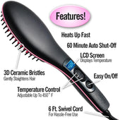 Simply Straight Artifact Ceramic Straightening Brush