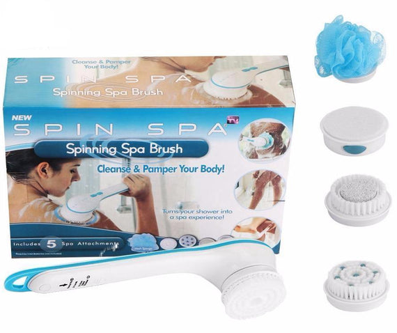 Spin Spa Brush Scrubber - 5 Attachments